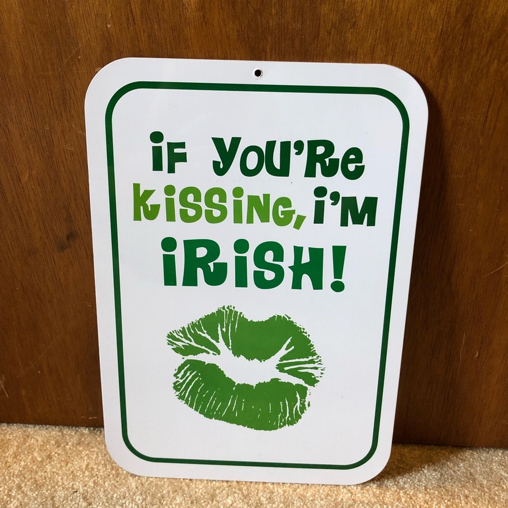 Irish Metal Sign